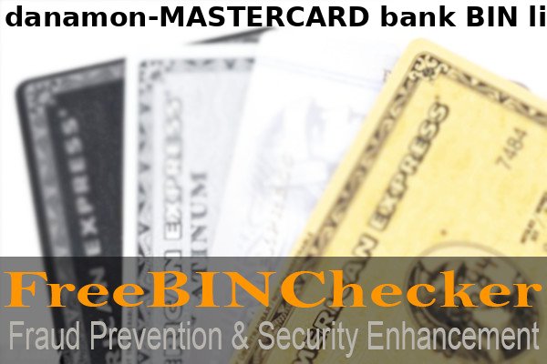 danamon MASTERCARD BIN List