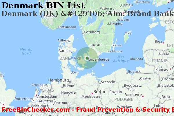 Denmark Denmark+%28DK%29+%26%23129106%3B+Alm.+Brand+Bank BIN Liste 
