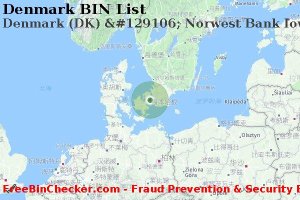 Denmark Denmark+%28DK%29+%26%23129106%3B+Norwest+Bank+Iowa+N.a. BIN列表