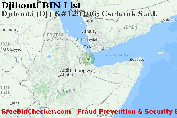 Djibouti Djibouti+%28DJ%29+%26%23129106%3B+Cscbank+S.a.l. BIN 목록