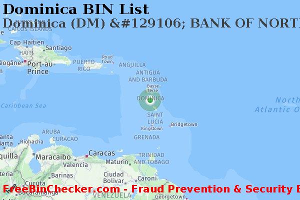Dominica Dominica+%28DM%29+%26%23129106%3B+BANK+OF+NORTH+CAROLINA Lista de BIN