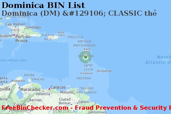 Dominica Dominica+%28DM%29+%26%23129106%3B+CLASSIC+th%E1%BA%BB BIN Danh sách