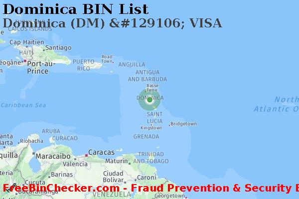 Dominica Dominica+%28DM%29+%26%23129106%3B+VISA BIN Dhaftar