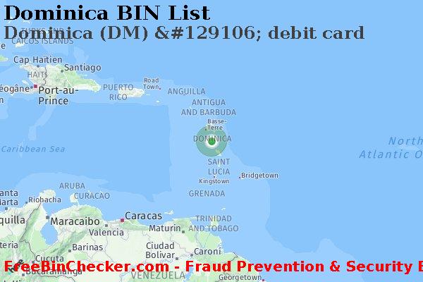 Dominica Dominica+%28DM%29+%26%23129106%3B+debit+card BIN List