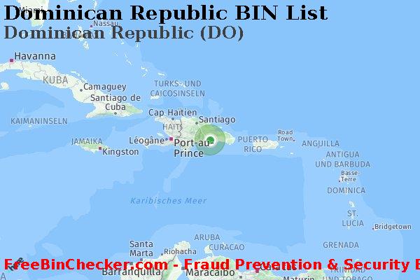 Dominican Republic Dominican+Republic+%28DO%29 BIN-Liste