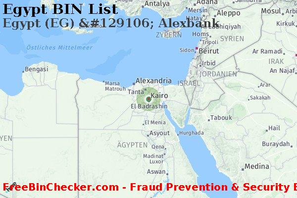 Egypt Egypt+%28EG%29+%26%23129106%3B+Alexbank BIN-Liste