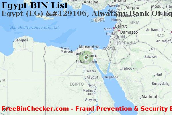 Egypt Egypt+%28EG%29+%26%23129106%3B+Alwatany+Bank+Of+Egypt Lista de BIN