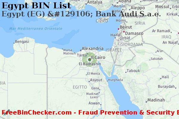 Egypt Egypt+%28EG%29+%26%23129106%3B+Bank+Audi+S.a.e. Lista BIN