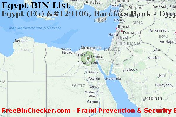 Egypt Egypt+%28EG%29+%26%23129106%3B+Barclays+Bank+-+Egypt+Sae Lista BIN