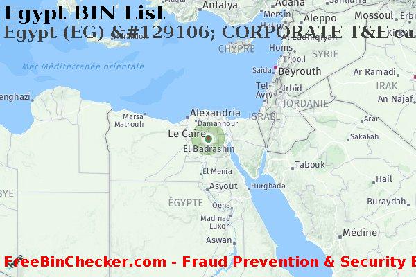 Egypt Egypt+%28EG%29+%26%23129106%3B+CORPORATE+T%26E+carte BIN Liste 