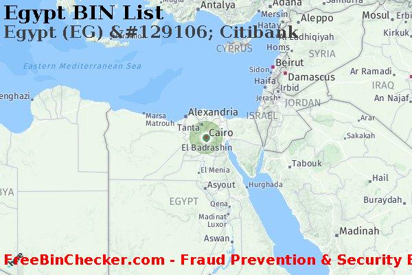 Egypt Egypt+%28EG%29+%26%23129106%3B+Citibank BIN Lijst