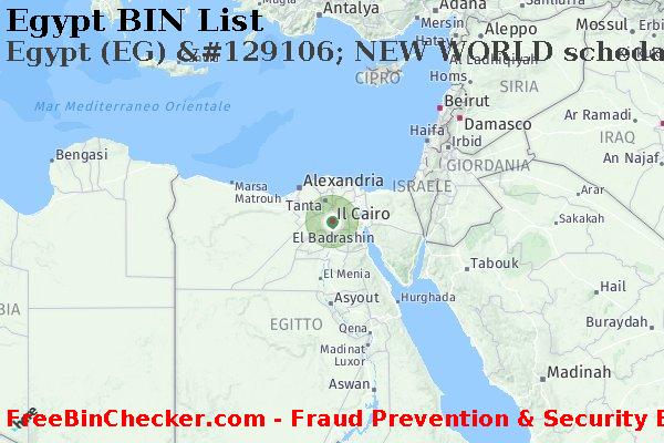 Egypt Egypt+%28EG%29+%26%23129106%3B+NEW+WORLD+scheda Lista BIN