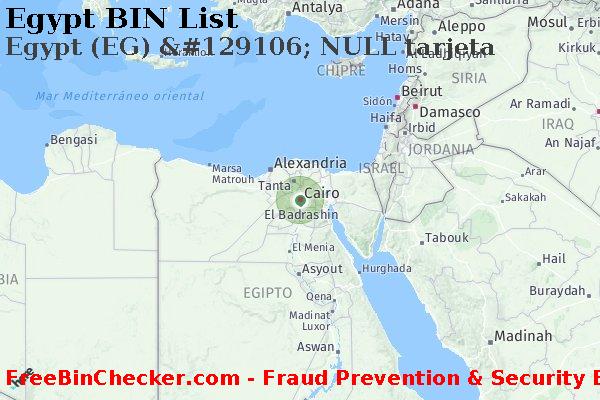 Egypt Egypt+%28EG%29+%26%23129106%3B+NULL+tarjeta Lista de BIN