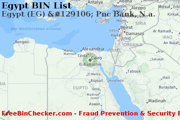 Egypt Egypt+%28EG%29+%26%23129106%3B+Pnc+Bank%2C+N.a. Lista de BIN