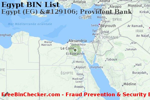 Egypt Egypt+%28EG%29+%26%23129106%3B+Provident+Bank BIN Liste 