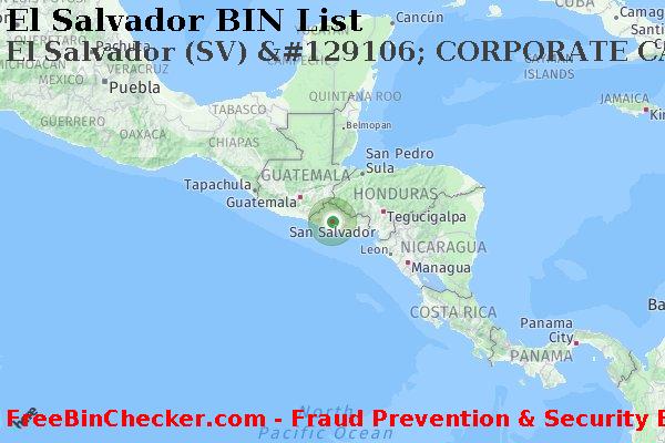 El Salvador El+Salvador+%28SV%29+%26%23129106%3B+CORPORATE+CARD+card BIN List