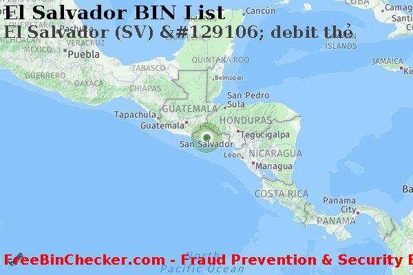El Salvador El+Salvador+%28SV%29+%26%23129106%3B+debit+th%E1%BA%BB BIN Danh sách