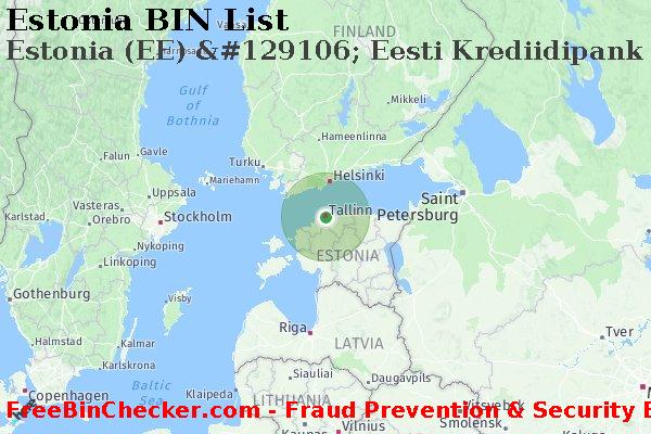 Estonia Estonia+%28EE%29+%26%23129106%3B+Eesti+Krediidipank BIN List