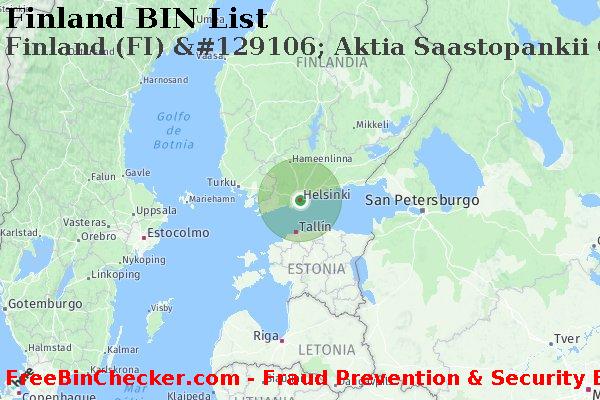 Finland Finland+%28FI%29+%26%23129106%3B+Aktia+Saastopankii+Oy Lista de BIN