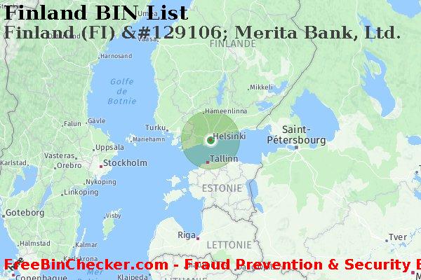 Finland Finland+%28FI%29+%26%23129106%3B+Merita+Bank%2C+Ltd. BIN Liste 