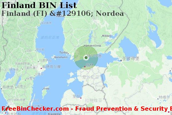 Finland Finland+%28FI%29+%26%23129106%3B+Nordea BIN列表