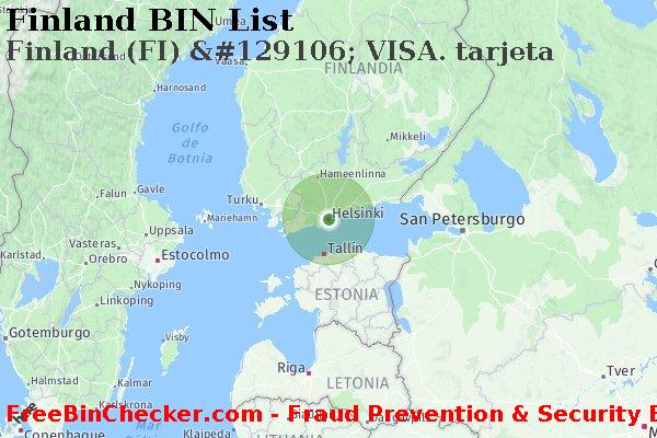 Finland Finland+%28FI%29+%26%23129106%3B+VISA.+tarjeta Lista de BIN