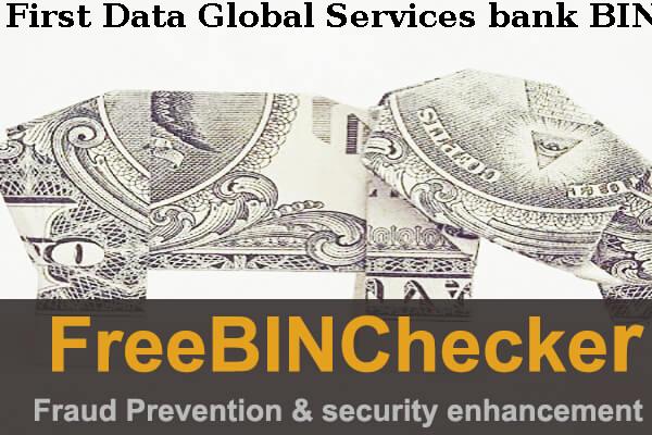 First Data Global Services Lista de BIN