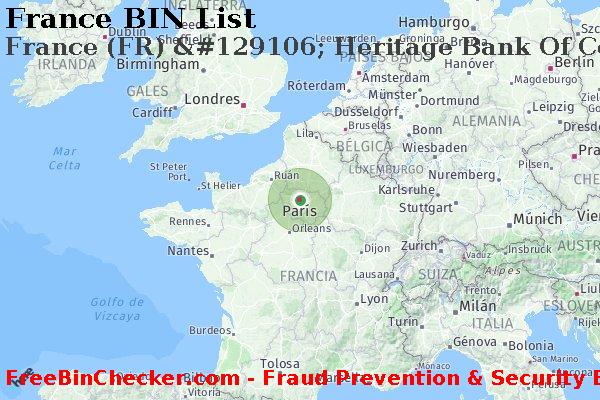 France France+%28FR%29+%26%23129106%3B+Heritage+Bank+Of+Commerce Lista de BIN