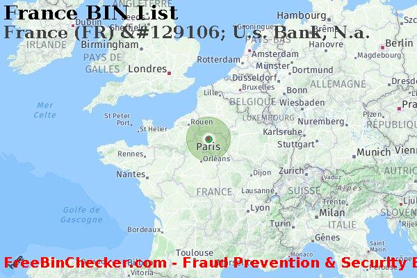 France France+%28FR%29+%26%23129106%3B+U.s.+Bank%2C+N.a. BIN Liste 