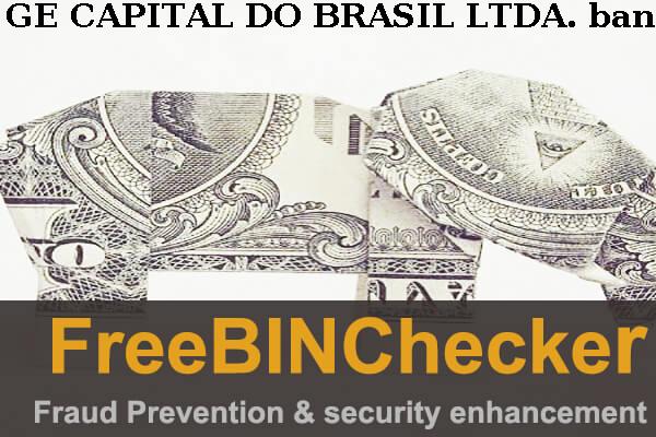 Ge Capital Do Brasil Ltda. Lista de BIN