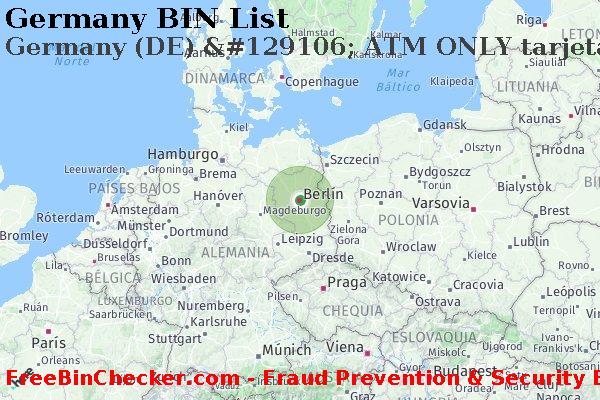 Germany Germany+%28DE%29+%26%23129106%3B+ATM+ONLY+tarjeta Lista de BIN