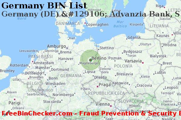Germany Germany+%28DE%29+%26%23129106%3B+Advanzia+Bank%2C+S.a. Lista BIN