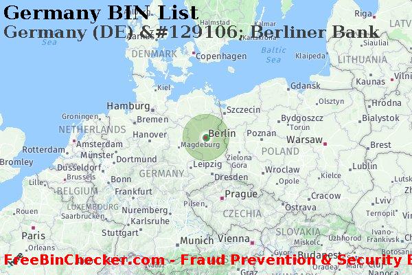 Germany Germany+%28DE%29+%26%23129106%3B+Berliner+Bank BIN List