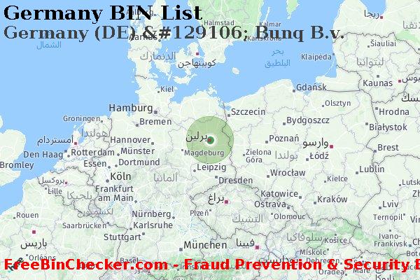 Germany Germany+%28DE%29+%26%23129106%3B+Bunq+B.v. قائمة BIN