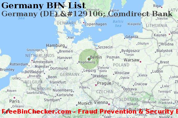 Germany Germany+%28DE%29+%26%23129106%3B+Comdirect+Bank BIN List