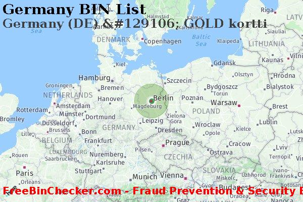 Germany Germany+%28DE%29+%26%23129106%3B+GOLD+kortti BIN List