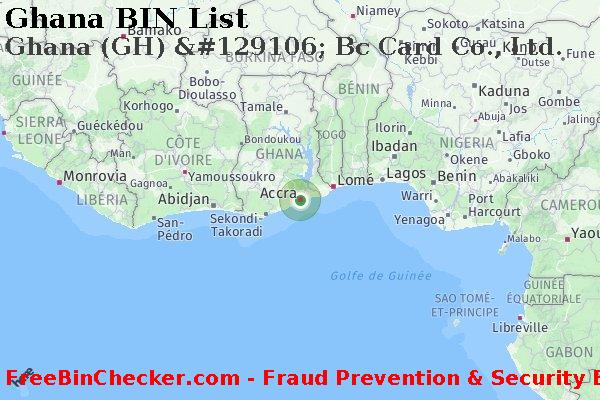 Ghana Ghana+%28GH%29+%26%23129106%3B+Bc+Card+Co.%2C+Ltd. BIN Liste 