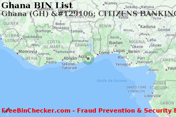 Ghana Ghana+%28GH%29+%26%23129106%3B+CITIZENS+BANKING Lista de BIN