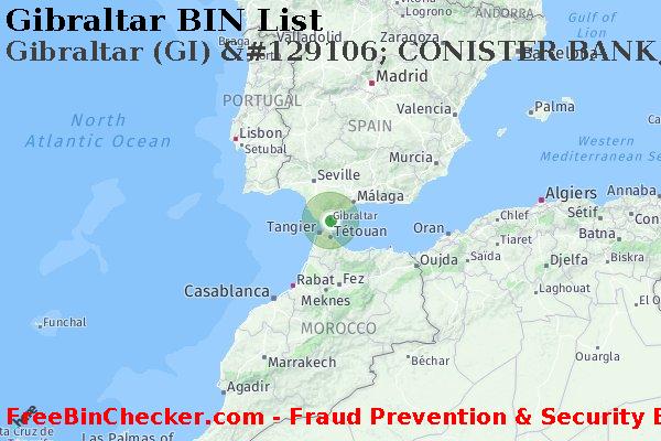 Gibraltar Gibraltar+%28GI%29+%26%23129106%3B+CONISTER+BANK%2C+LTD. BIN List