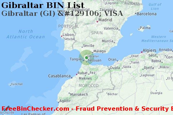 Gibraltar Gibraltar+%28GI%29+%26%23129106%3B+VISA BIN List