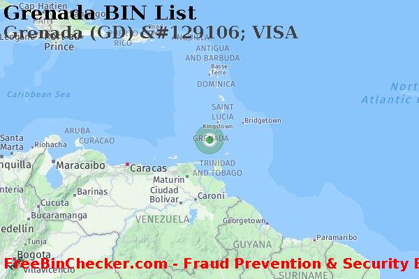 Grenada Grenada+%28GD%29+%26%23129106%3B+VISA BINリスト