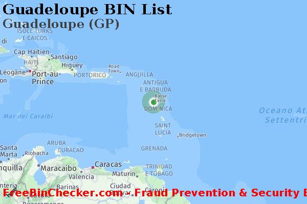 Guadeloupe Guadeloupe+%28GP%29 Lista BIN