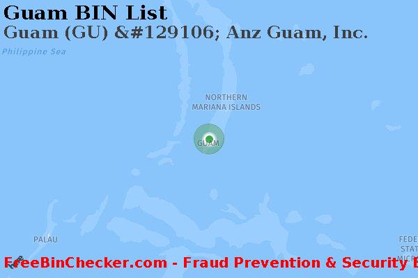 Guam Guam+%28GU%29+%26%23129106%3B+Anz+Guam%2C+Inc. BIN List