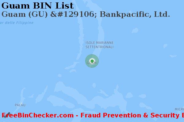 Guam Guam+%28GU%29+%26%23129106%3B+Bankpacific%2C+Ltd. Lista BIN
