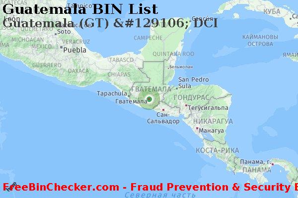 Guatemala Guatemala+%28GT%29+%26%23129106%3B+DCI Список БИН