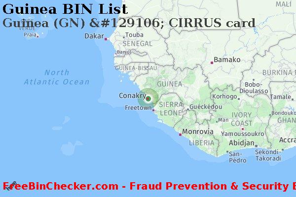 Guinea Guinea+%28GN%29+%26%23129106%3B+CIRRUS+card BIN List