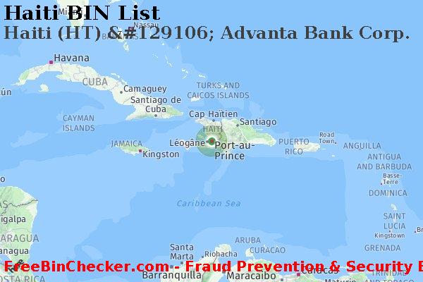 Haiti Haiti+%28HT%29+%26%23129106%3B+Advanta+Bank+Corp. BIN List