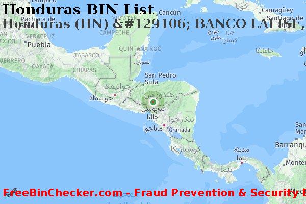 Honduras Honduras+%28HN%29+%26%23129106%3B+BANCO+LAFISE%2C+S.A. قائمة BIN