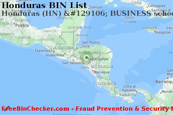 Honduras Honduras+%28HN%29+%26%23129106%3B+BUSINESS+scheda Lista BIN