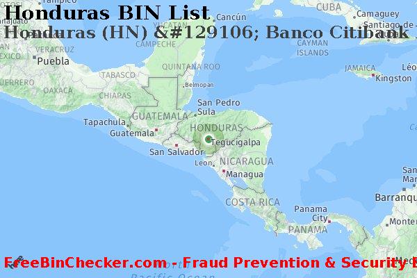 Honduras Honduras+%28HN%29+%26%23129106%3B+Banco+Citibank+De+Honduras%2C+S.a. BIN List